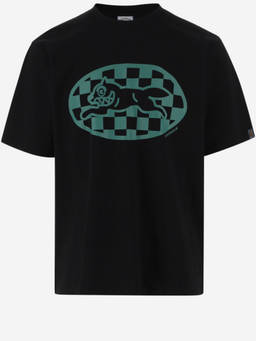 ICECREAM - Black Crewneck Logo T-Shirt