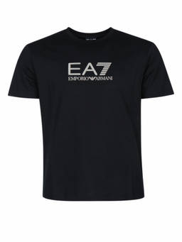 EA7 Emporio Armani - Black Crew Neck T-Shirt