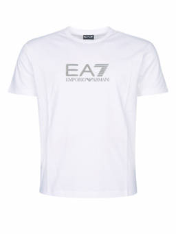 EA7 Emporio Armani - White Crew Neck T-Shirt