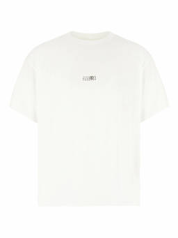 MM6 Maison Margiela - White Crew Neck T-Shirt