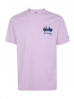 MC2 Saint Barth - Pink Crew Neck T-Shirt