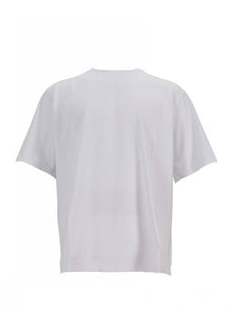 La Rose - White Crew Neck T-Shirt