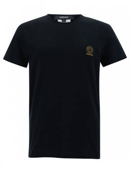 Versace - Black Crew Neck T-Shirt
