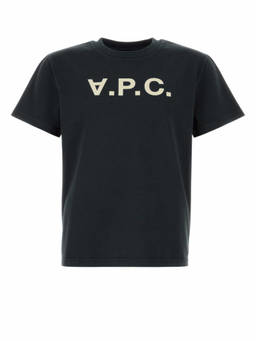 A.P.C. - Black Crew Neck T-Shirt (S)