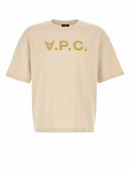 A.P.C. - Beige Crew Neck T-Shirt