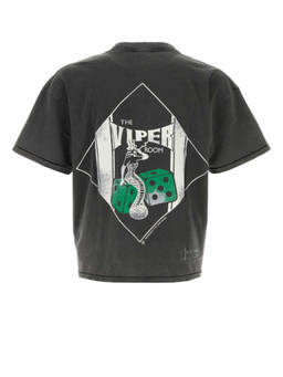 REPRESENT - Dark Grey Graphic T-Shirt