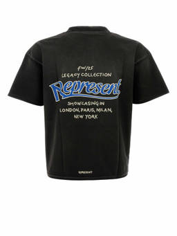REPRESENT - Black Crew Neck T-Shirt