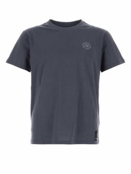 Fendi - Blue Logo Patch T-Shirt