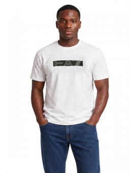 EA7 Emporio Armani - White Crew Neck T-Shirt