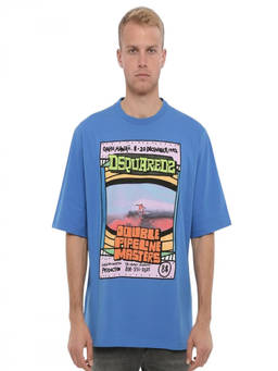 Dsquared2 - Blue Crew Neck T-Shirt (XS)