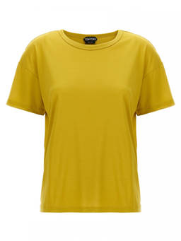 Tom Ford - Yellow Silk T-Shirt (XS)