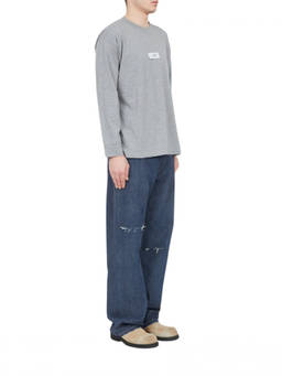 MM6 Maison Margiela - Grey Crew Neck T-Shirt