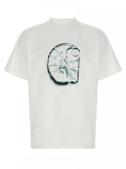 Carhartt WIP - White Crewneck Graphic T-Shirt