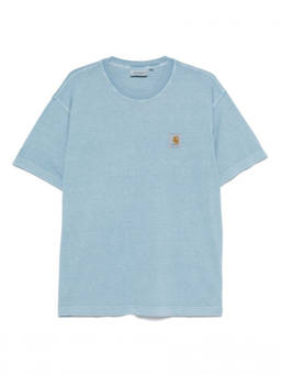 Carhartt - Light Blue Logo T-Shirt