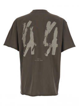 44 Label Group - Dark Brown Printed T-Shirt