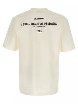 Jil Sander - White Printed T-Shirt (S)