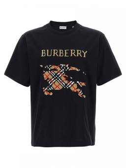 Burberry - Black Relaxed Logo T-Shirt
