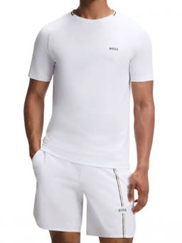 Boss - White Crew Neck T-Shirt