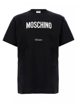 Moschino - Black Printed T-Shirt (S)