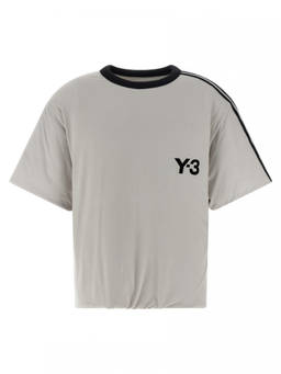 Y-3 - Grey Logo T-Shirt