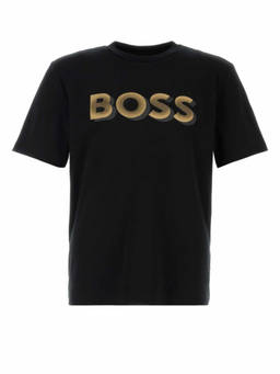 Boss - Black Cotton T-Shirt