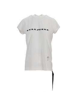 Rick Owens - White Crewneck Logo T-Shirt (XS)