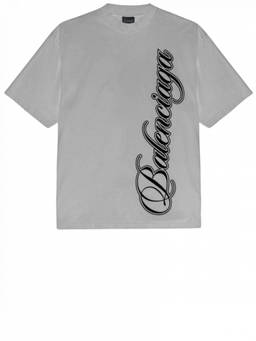 Balenciaga - Grey Logo T-Shirt