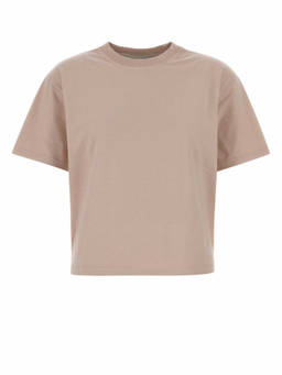 Golden Goose - Natural Crew Neck Back Logo T-Shirt (S)