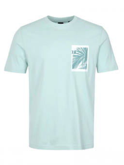 Boss - Light Green Graphic T-Shirt