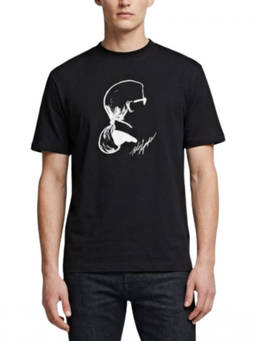 Karl Lagerfeld - Black Printed T-Shirt