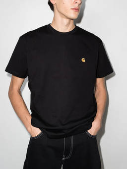 Carhartt WIP - Black Chase Logo T-Shirt