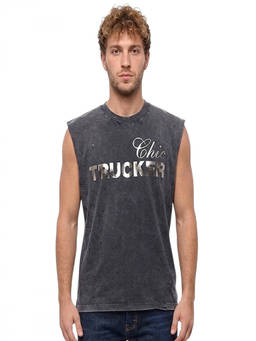 Dsquared2 - Grey Graphic T-Shirt