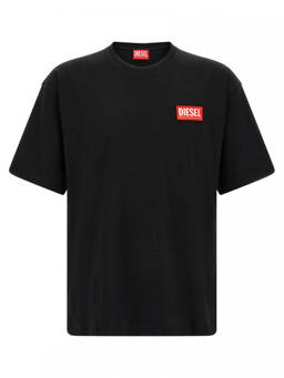 Diesel - Black Relaxed Logo T-Shirt