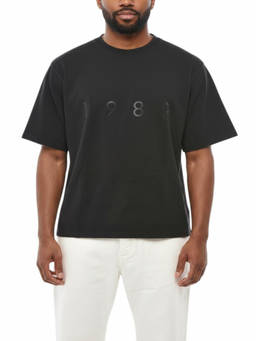 1989 STUDIO - Black Relaxed Logo T-Shirt