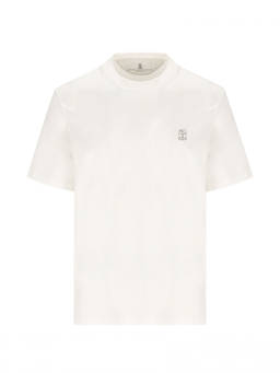 Brunello Cucinelli - White Crew Neck T-Shirt