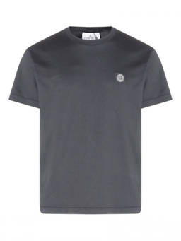 Stone Island - Dark Grey Logo T-Shirt (S)