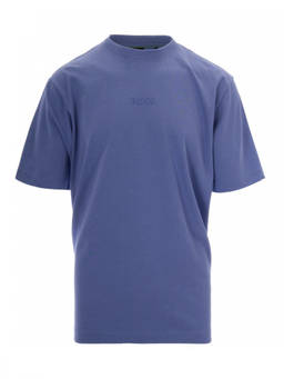 Boss - Light Blue Logo Crew Neck T-Shirt