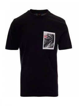 Boss - Black Graphic Crew Neck T-Shirt