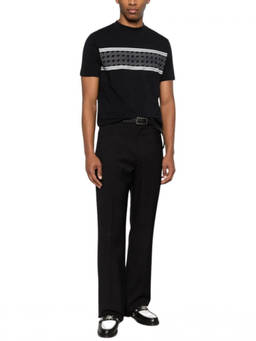 Karl Lagerfeld - Black Graphic T-Shirt (L)