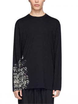 Y-3 - Black Crew Neck T-Shirt (S)