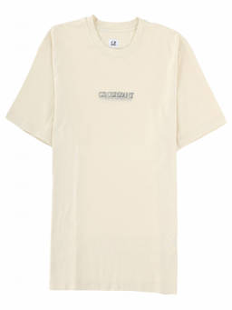 C.P. Company - Beige Crew Neck T-Shirt