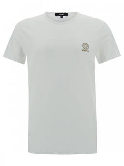 Versace - Light Grey Logo T-Shirt