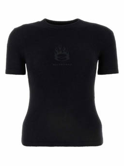 Balenciaga - Black Crewneck T-Shirt (XS)