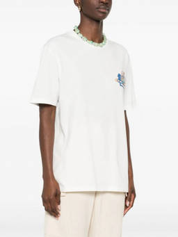 Etro - White Crewneck Logo T-Shirt