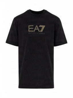 EA7 Emporio Armani - Black Crew Neck T-Shirt