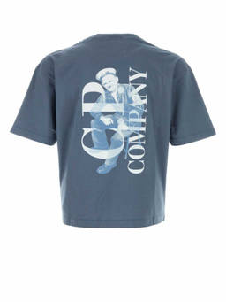 C.P. Company - Blue Crew Neck T-Shirt