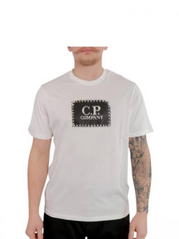 C.P. Company - White Crew Neck T-Shirt