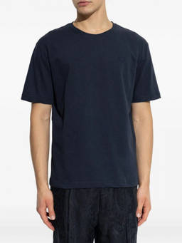 Etro - Navy Blue Crewneck Logo T-Shirt