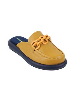 Catwalk - Casual Women Yellow Boho Chic Mules