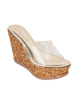 Catwalk - Casual Women Gold Sandals